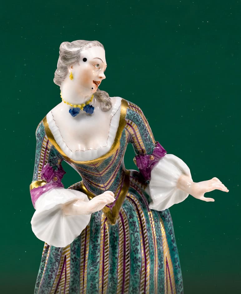 Isabella aus der Commedia dell’arte von Franz Anton Bustelli