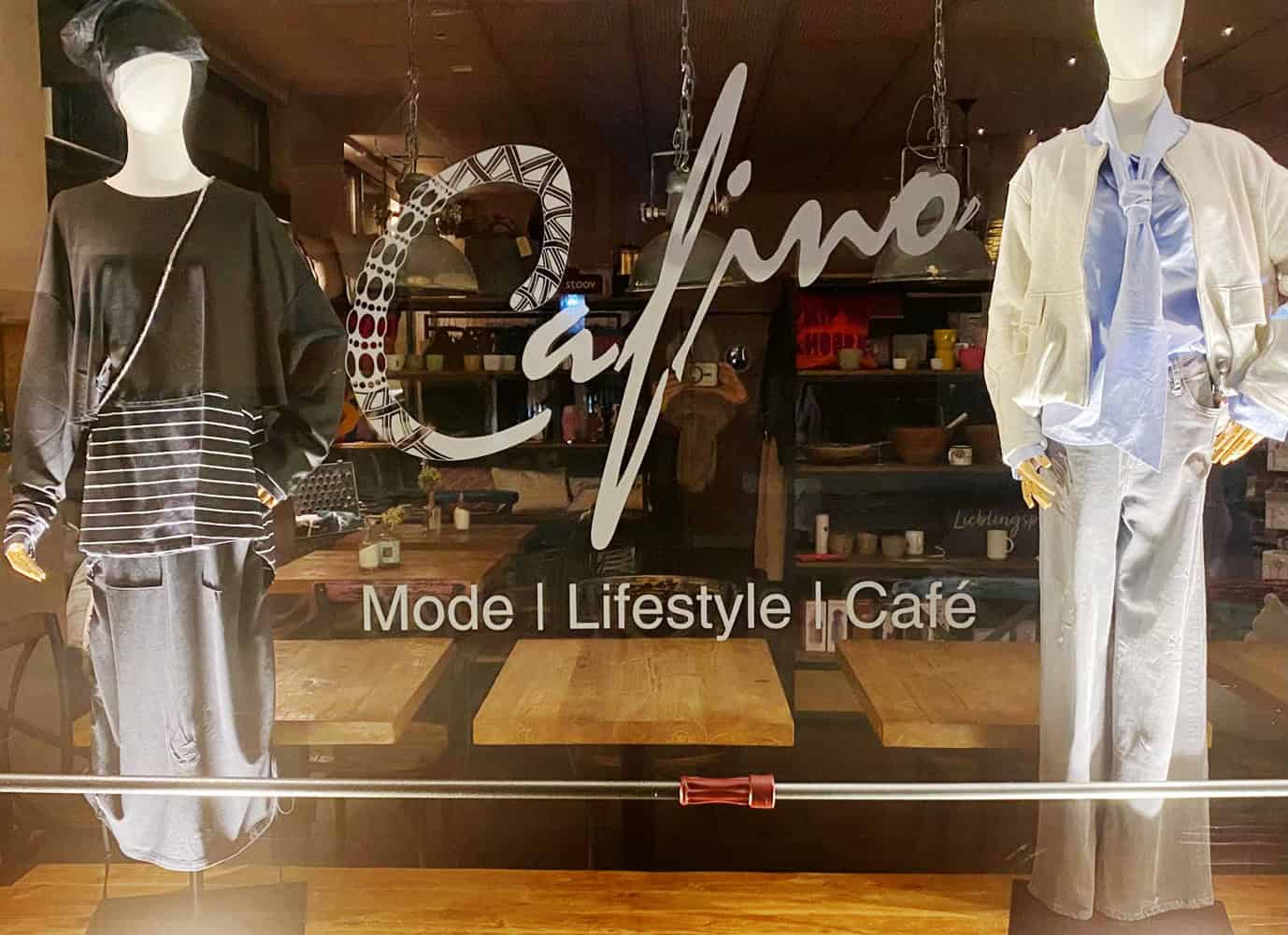 Schaufenster von einem Laden