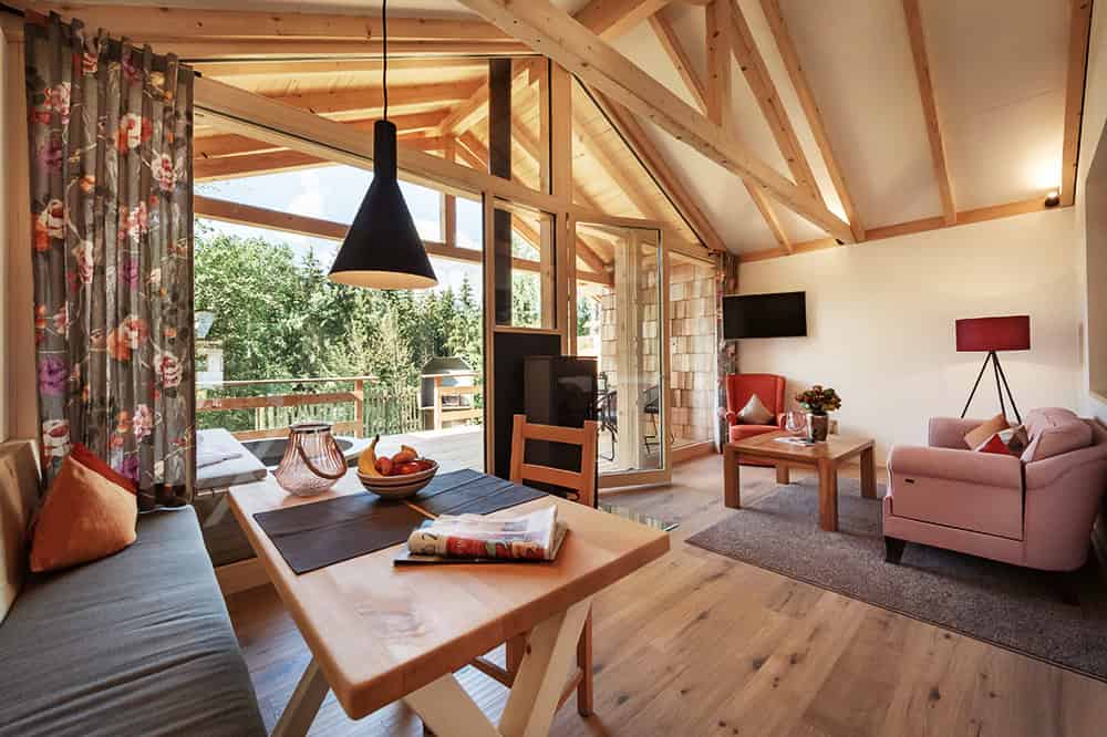 Innenraum, Chaletdorf Forstgut